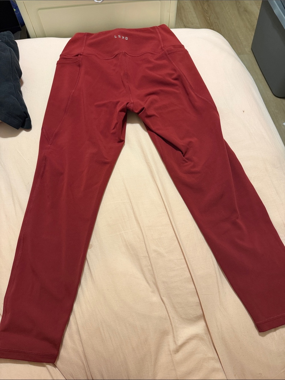 LSKD Leggings- Red